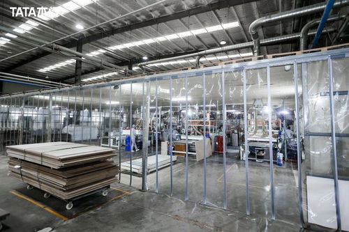 搜門網走進TATA木門蘭考工廠 數智化網絡工程為高質量發展插上新翅膀